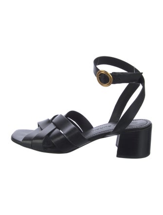Tory Burch Leather Slingback Sandals