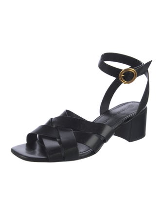 Tory Burch Leather Slingback Sandals