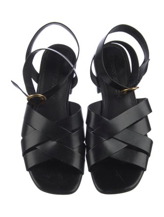 Tory Burch Leather Slingback Sandals