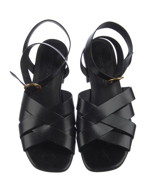 Tory Burch Leather Slingback Sandals