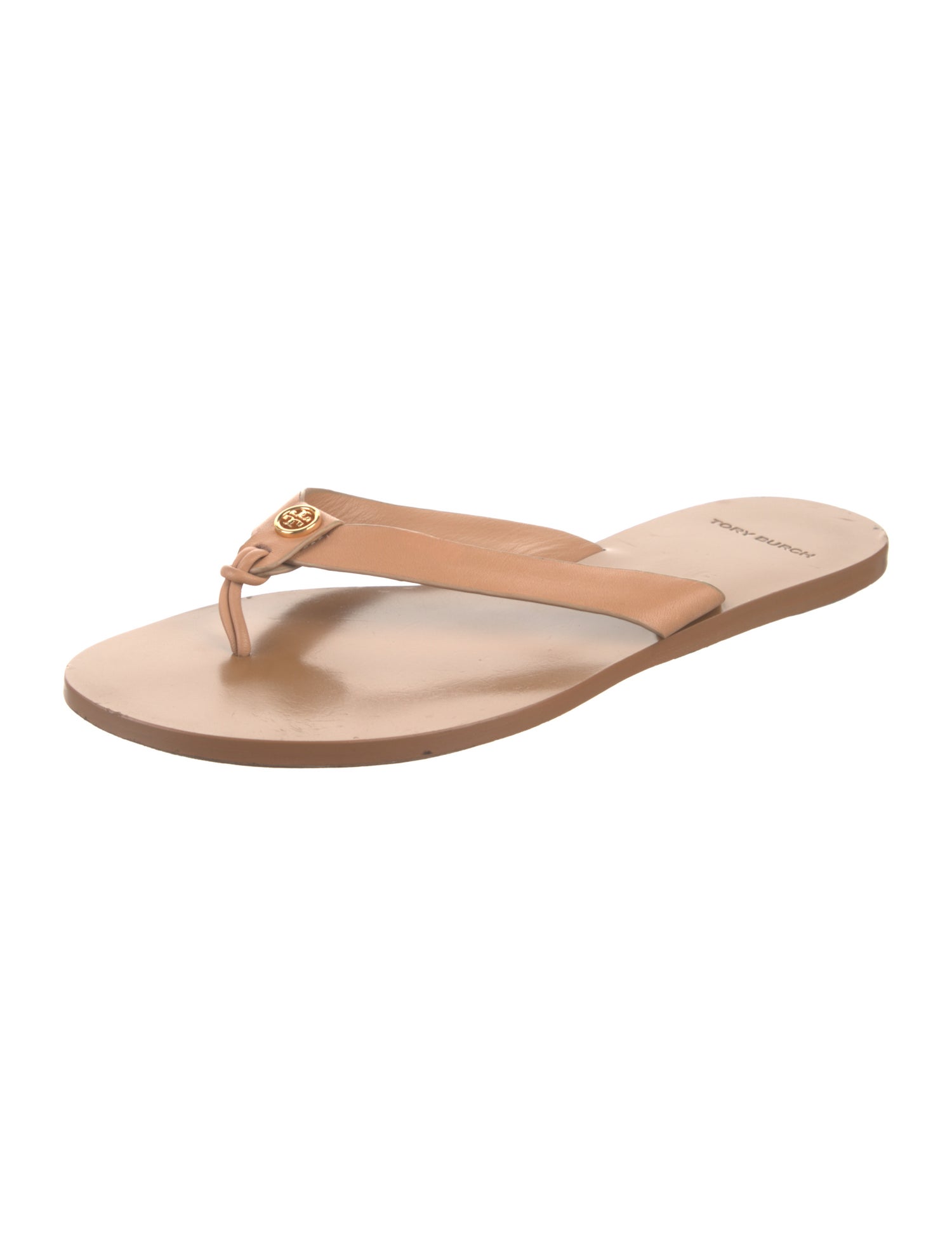 Tory Burch Leather Slides