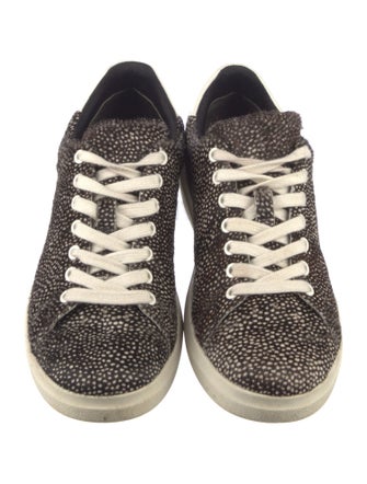Tory Burch Ponyhair Printed Sneakers