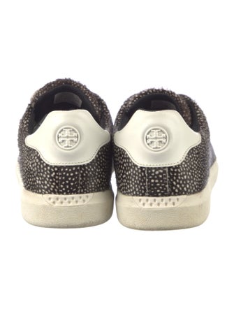Tory Burch Ponyhair Printed Sneakers