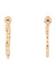 Tory Burch TT Hoop Earrings