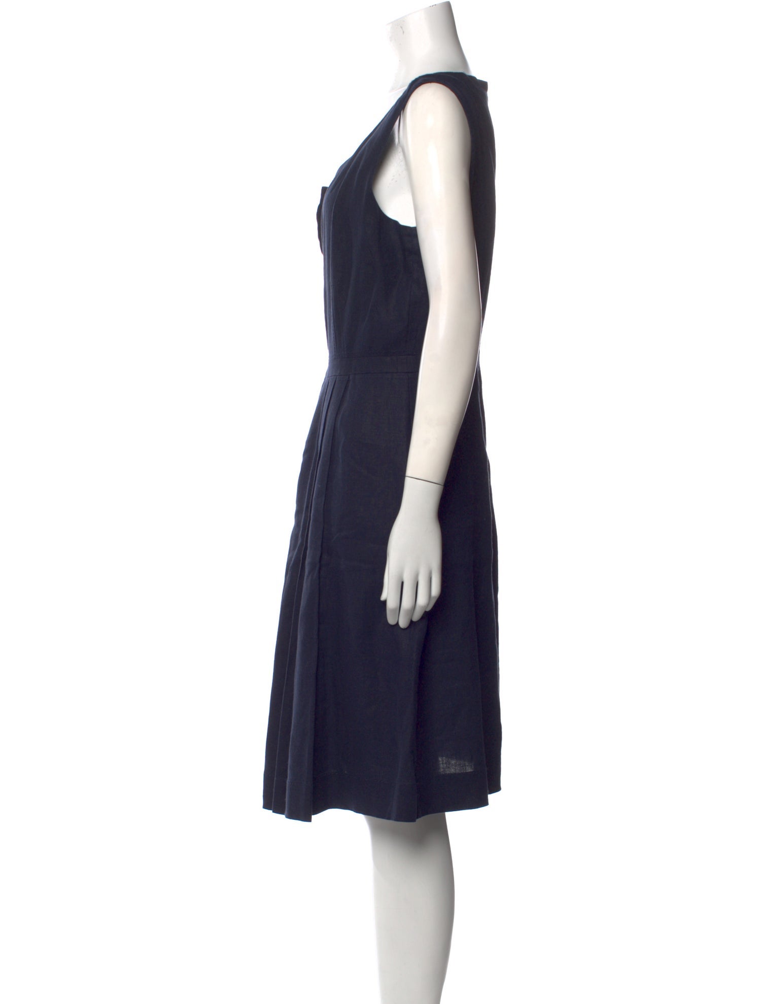 Tory Burch Linen Midi Length Dress