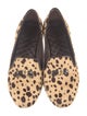 Tory Burch Ponyhair Animal Print Loafers