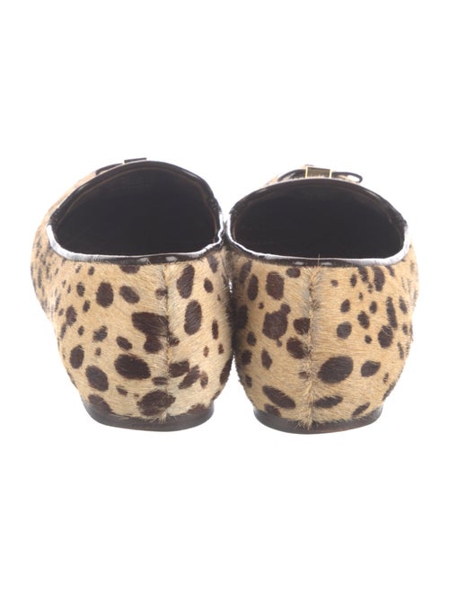Tory Burch Ponyhair Animal Print Loafers
