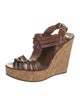 Tory Burch Leather T-Strap Sandals