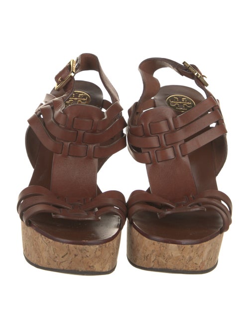 Tory Burch Leather T-Strap Sandals