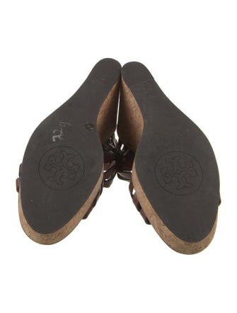 Tory Burch Leather T-Strap Sandals