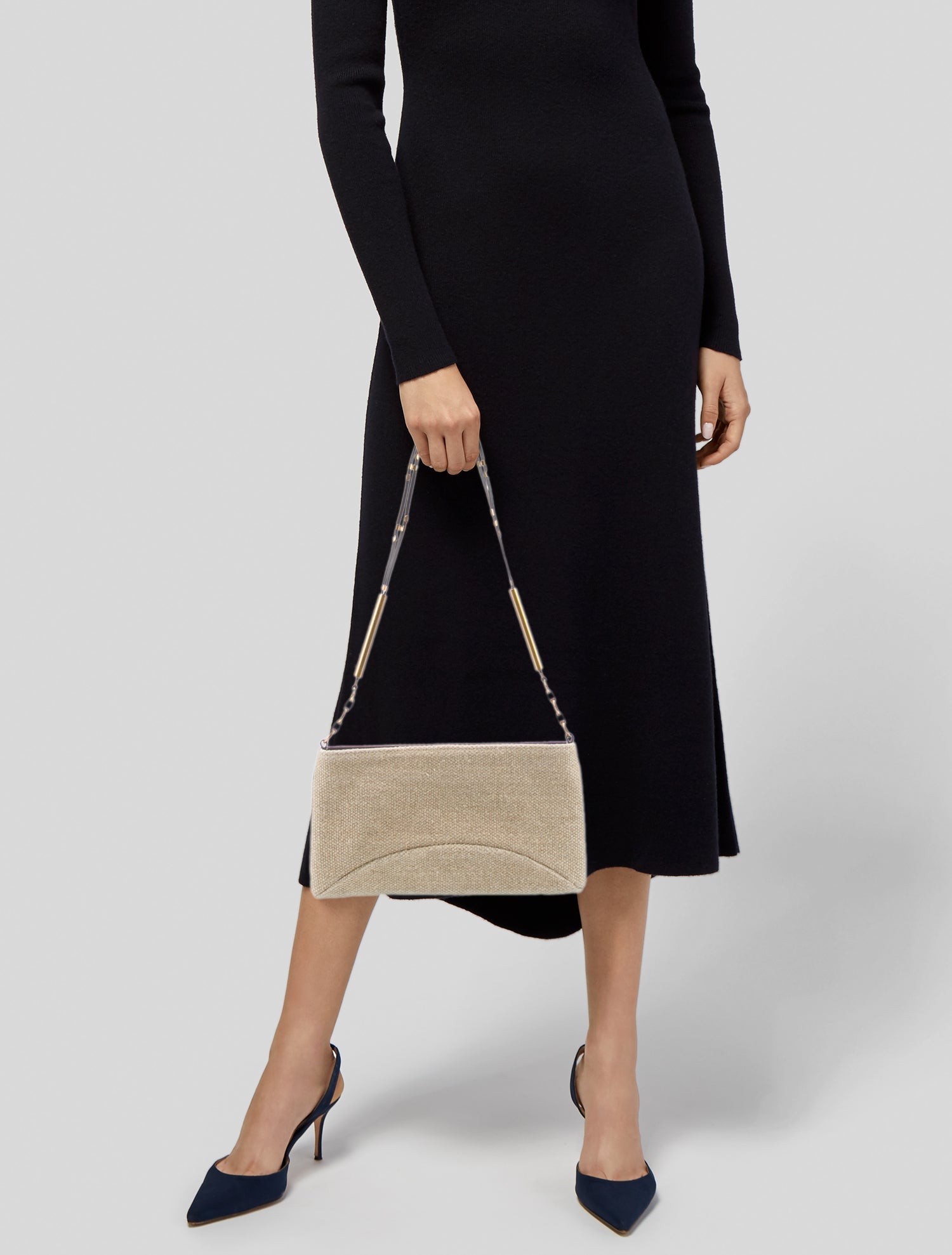 Tory Burch Canvas Shoulder Bag