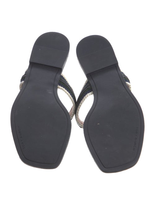 Tory Burch Leather Slides