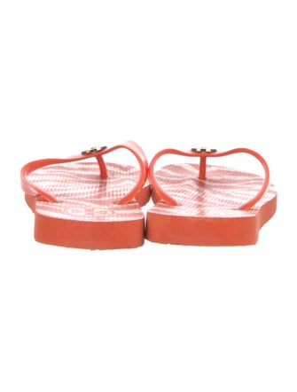Tory Burch Rubber Printed Flip Flops