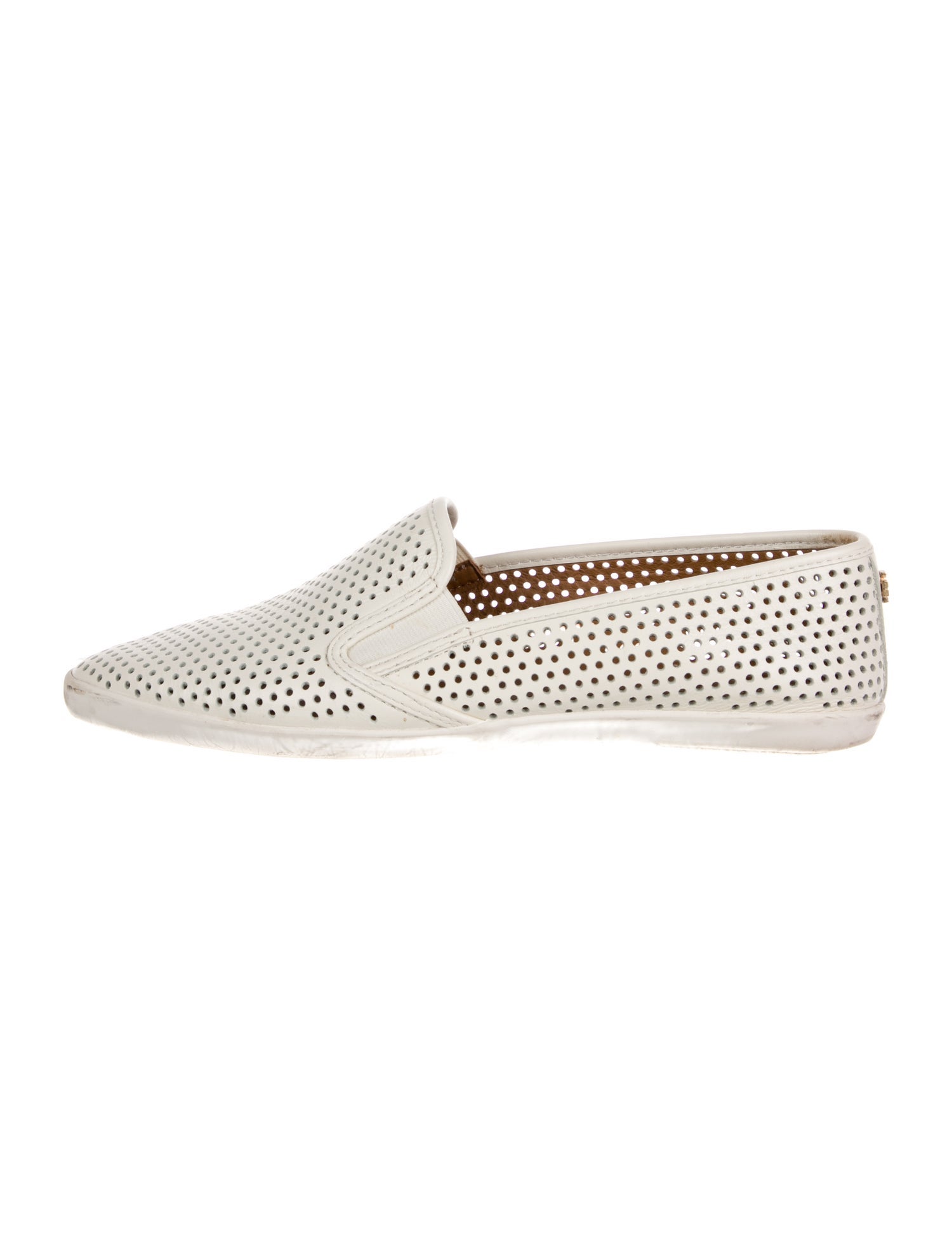 Tory Burch Leather Lasercut Accents Flats