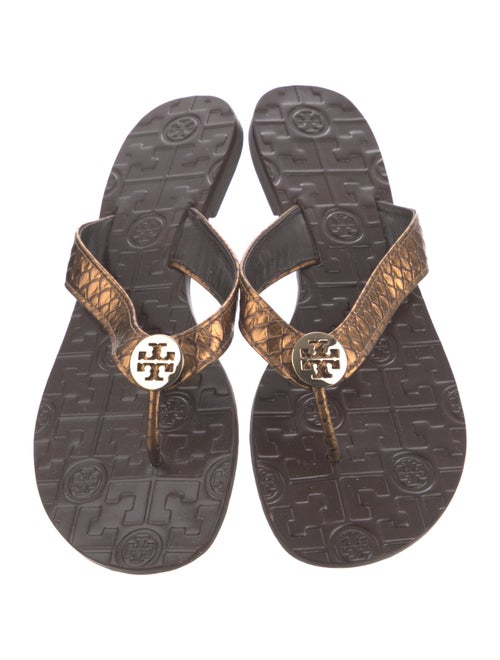 Tory Burch Leather Slides