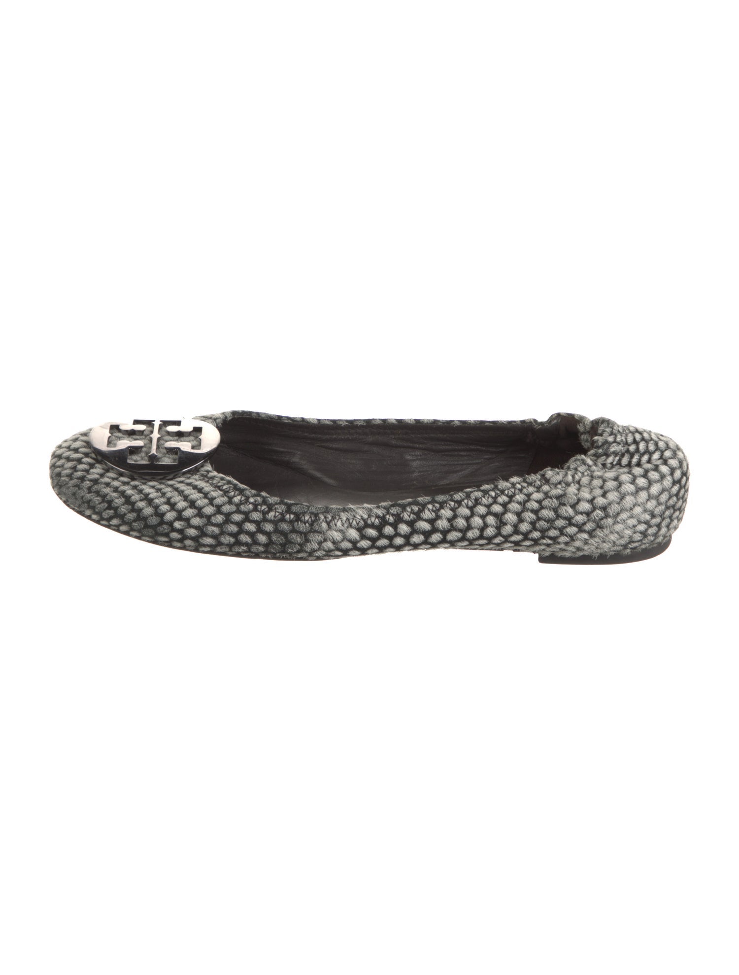 Tory Burch Ponyhair Printed Ballet Flats