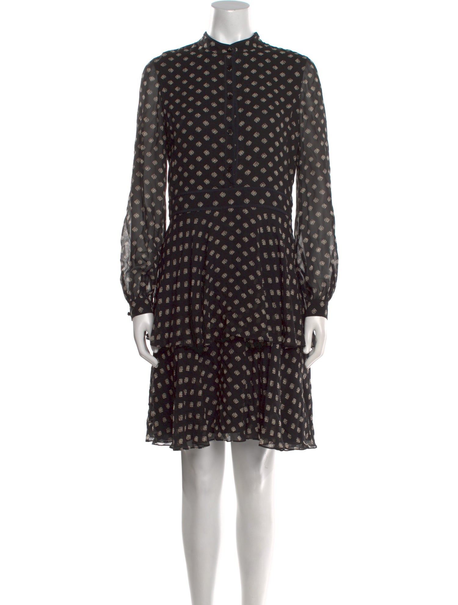 Tory Burch Silk Knee-Length Dress