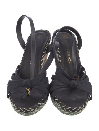 Tory Burch Canvas Patterned Espadrilles
