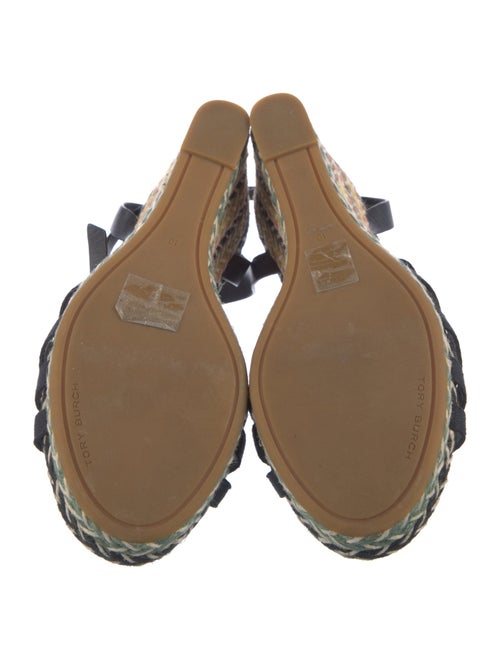 Tory Burch Canvas Patterned Espadrilles