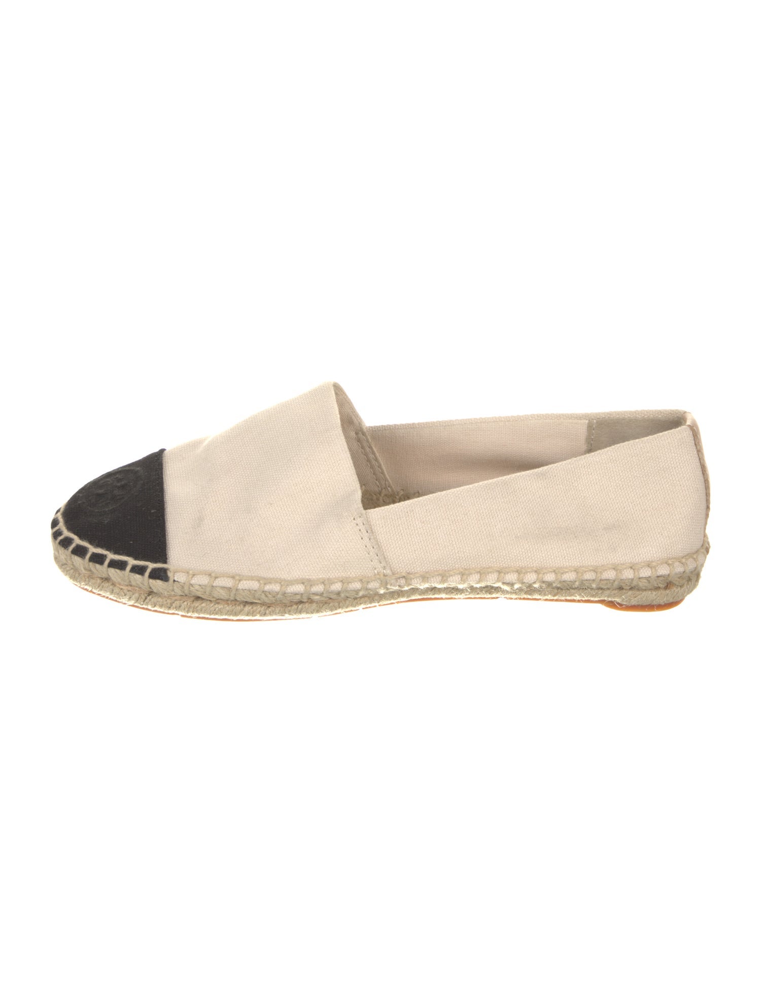 Tory Burch Canvas Colorblock Pattern Espadrilles