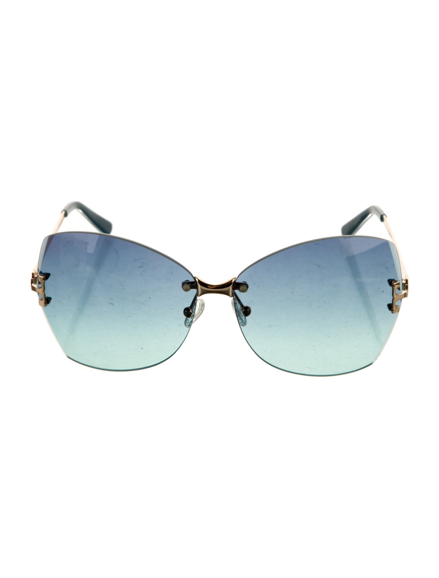 Tory Burch Oversize Gradient Sunglasses