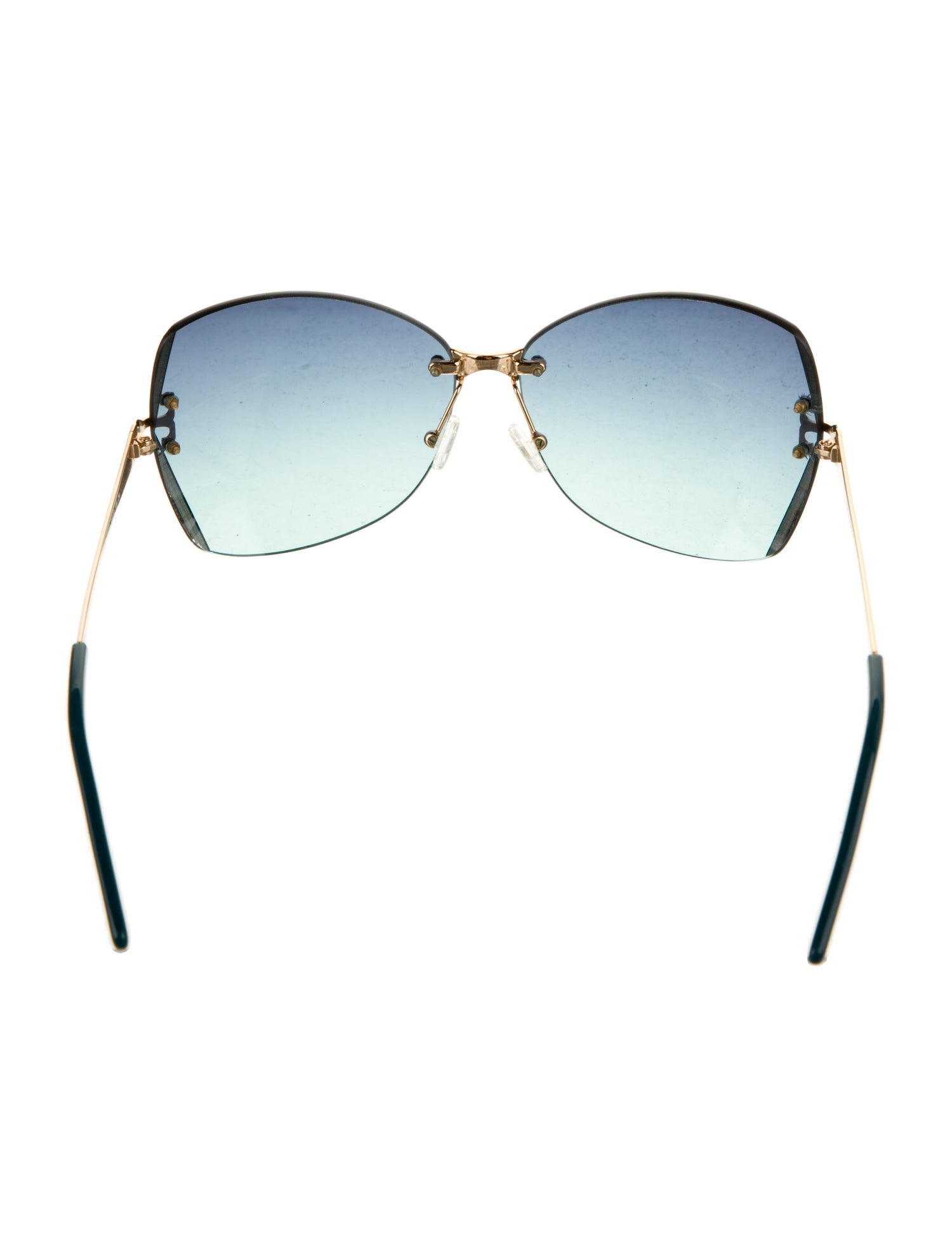 Tory Burch Oversize Gradient Sunglasses
