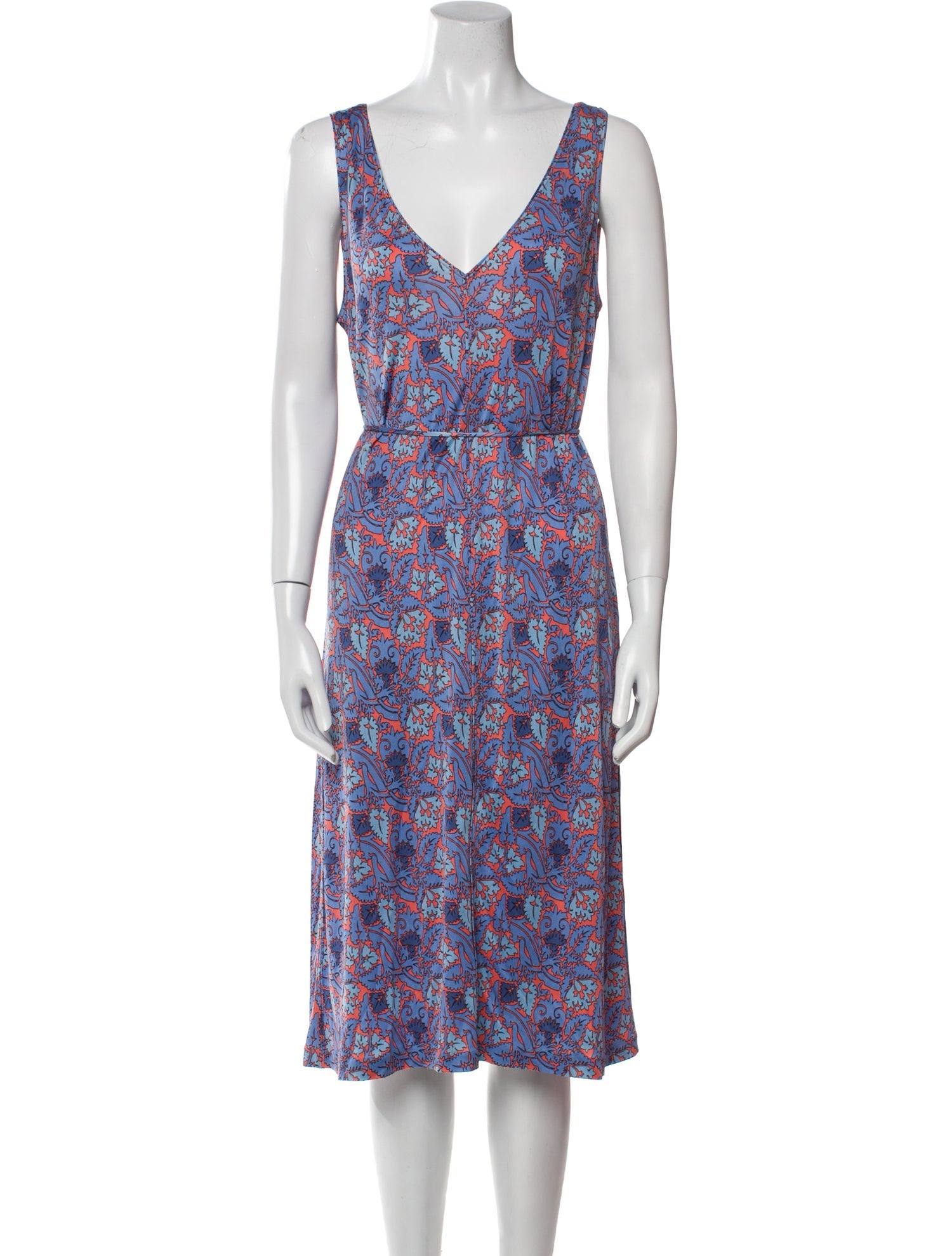 Tory Burch Silk Midi Length Dress