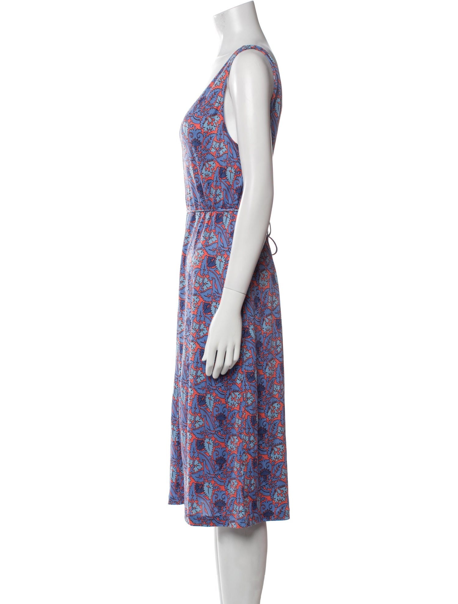 Tory Burch Silk Midi Length Dress