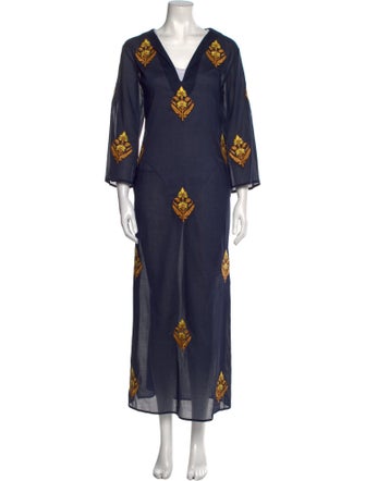 Tory Burch Baby Alpaca Long Dress