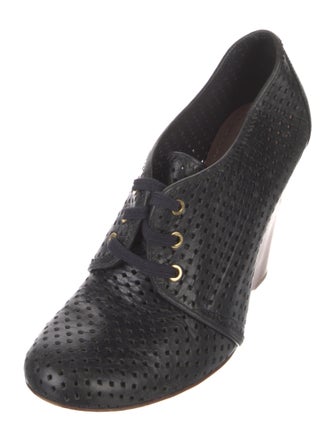 Tory Burch Leather Lasercut Accents Pumps