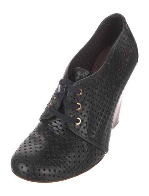 Tory Burch Leather Lasercut Accents Pumps