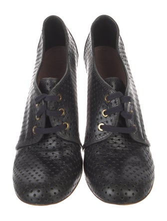 Tory Burch Leather Lasercut Accents Pumps