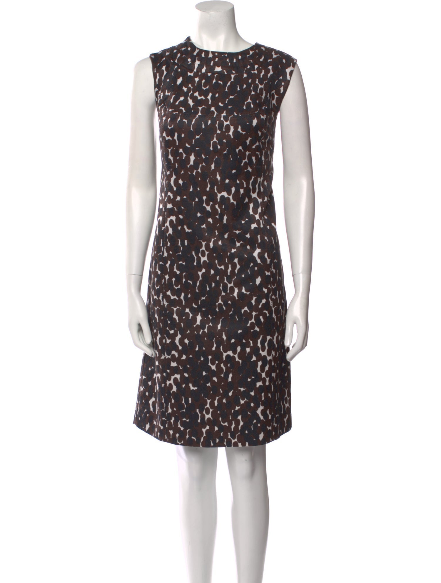 Tory Burch Animal Print Knee-Length Dress