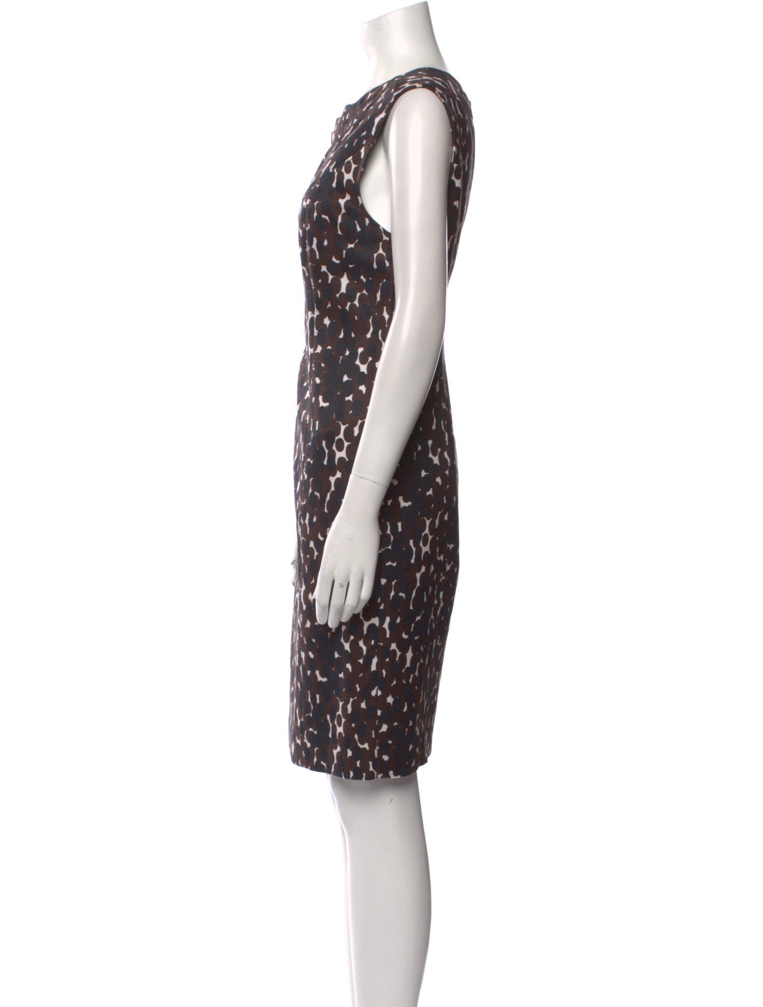 Tory Burch Animal Print Knee-Length Dress