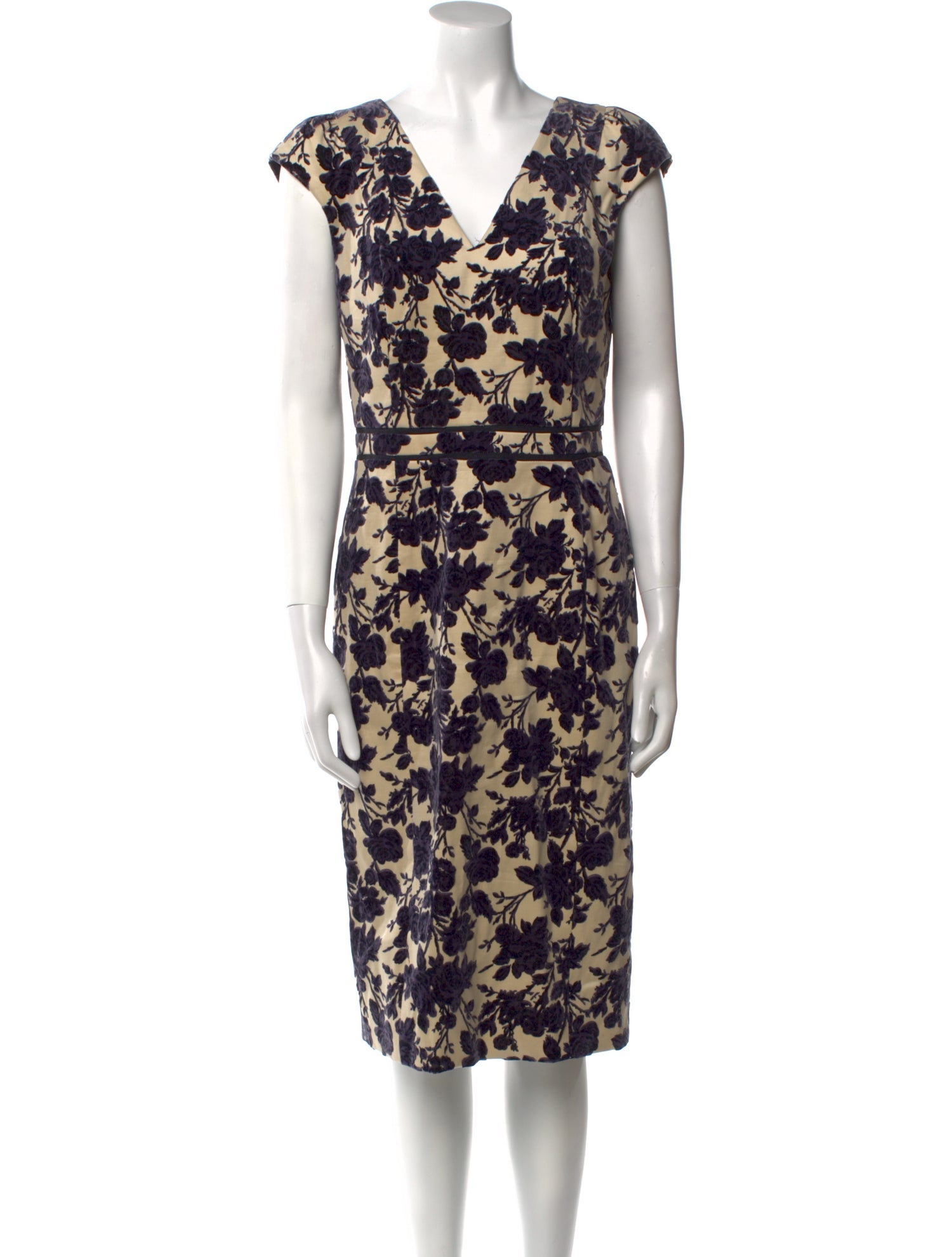 Tory Burch Printed Midi Length Dress
