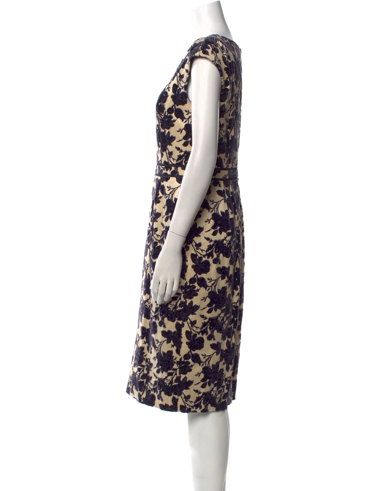Tory Burch Printed Midi Length Dress