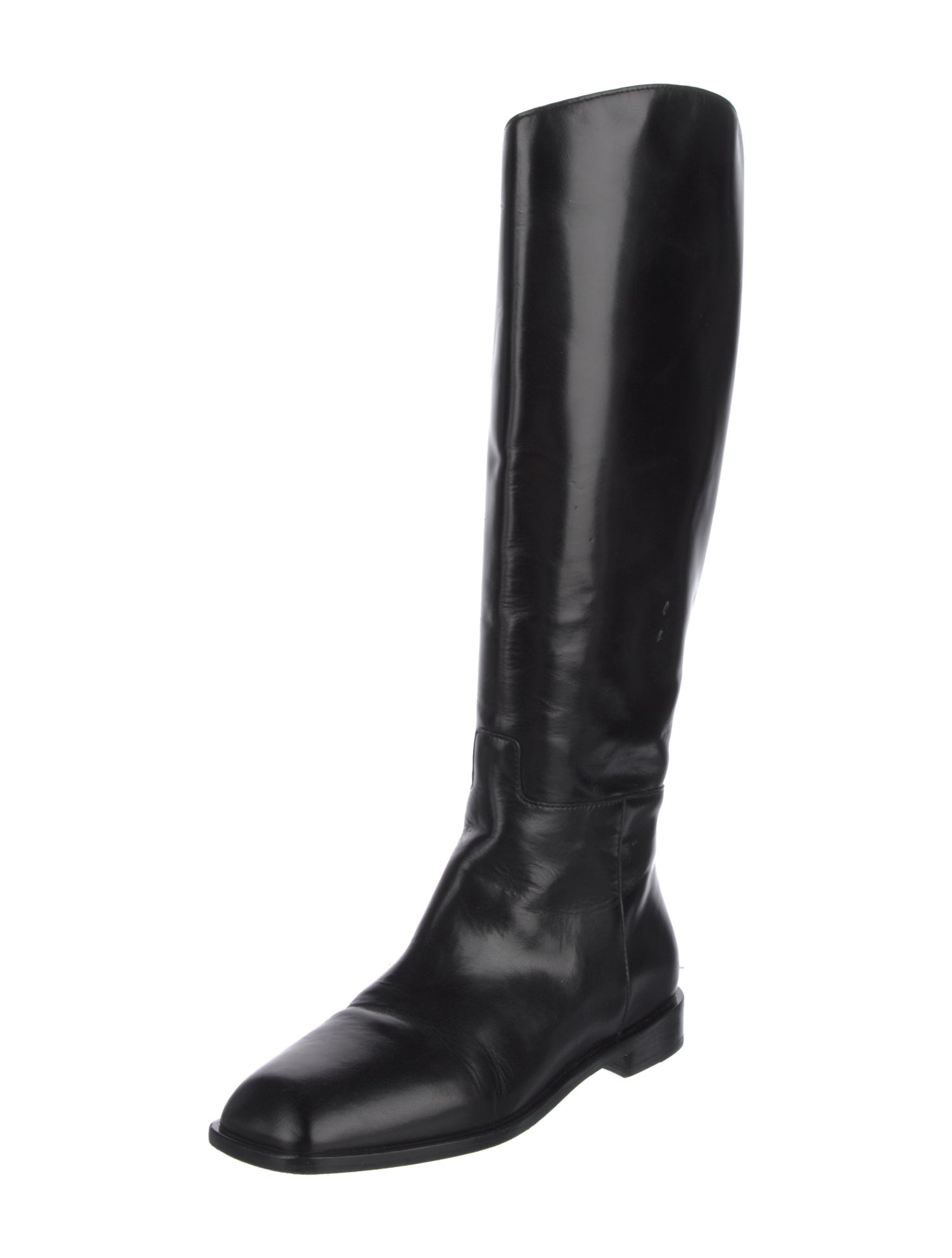 Tory Burch Leather Riding Boots