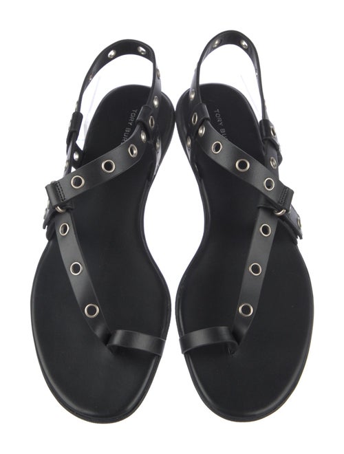 Tory Burch Leather T-Strap Sandals