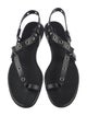 Tory Burch Leather T-Strap Sandals