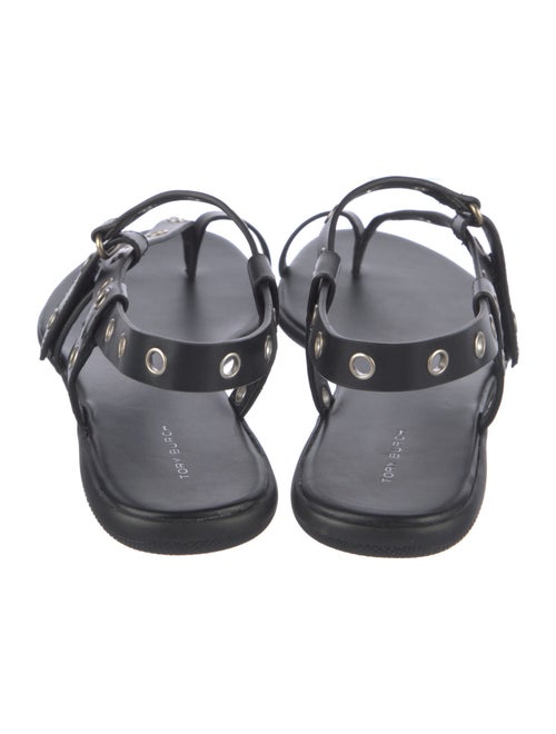 Tory Burch Leather T-Strap Sandals
