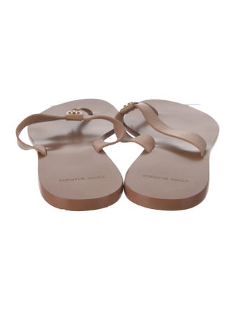 Tory Burch Leather Slides
