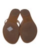 Tory Burch Leather Slides