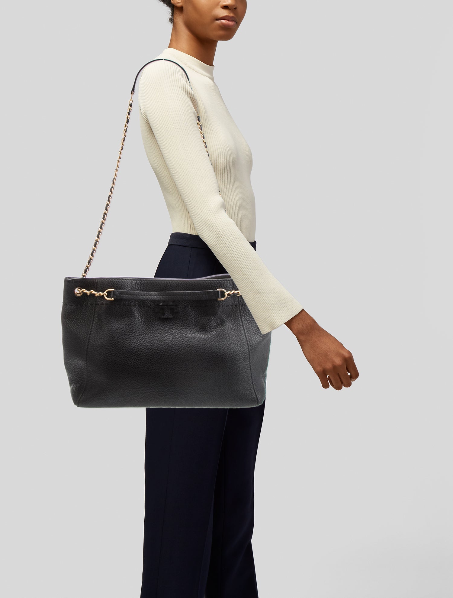 Tory Burch Leather Clutch