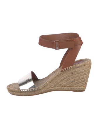 Tory Burch Leather Espadrilles