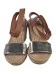 Tory Burch Leather Espadrilles