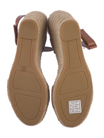 Tory Burch Leather Espadrilles