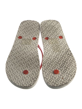 Tory Burch Rubber Printed Flip Flops