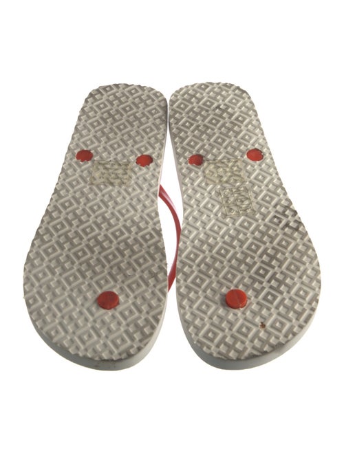 Tory Burch Rubber Printed Flip Flops