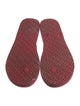 Tory Burch Rubber Floral Print Flip Flops