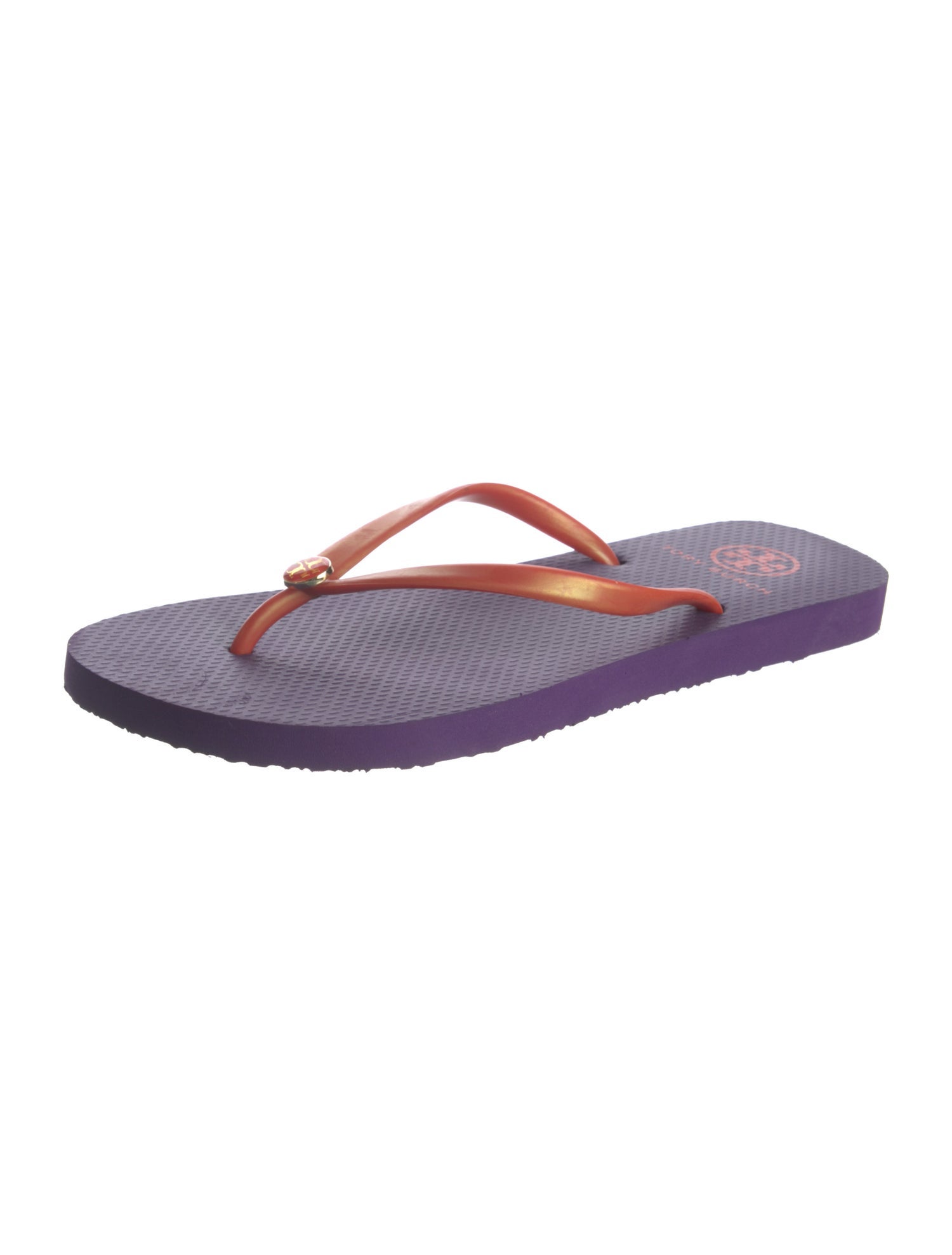 Tory Burch Rubber Printed Flip Flops